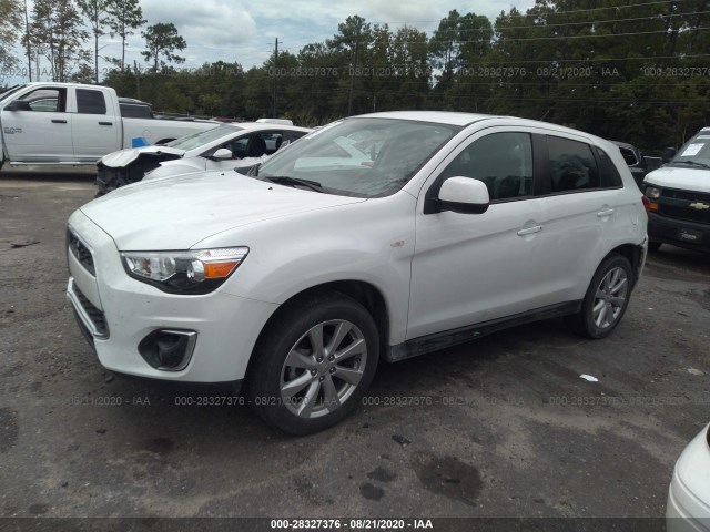 Photo 1 VIN: 4A4AP3AU4EE030690 - MITSUBISHI OUTLANDER-SPORT 