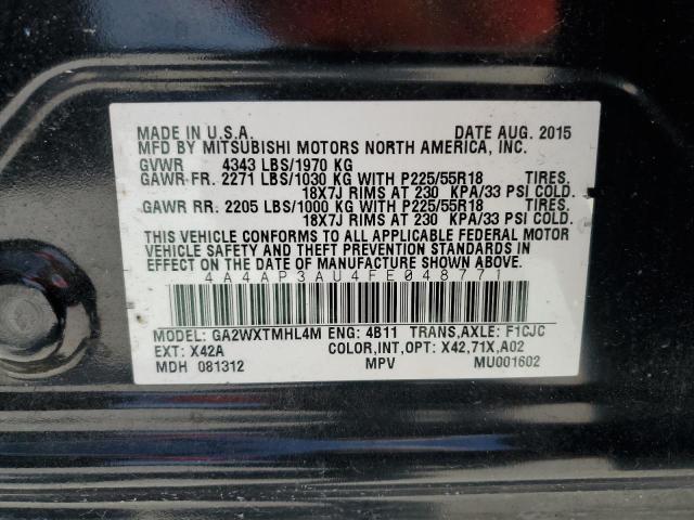 Photo 13 VIN: 4A4AP3AU4FE048771 - MITSUBISHI OUTLANDER 