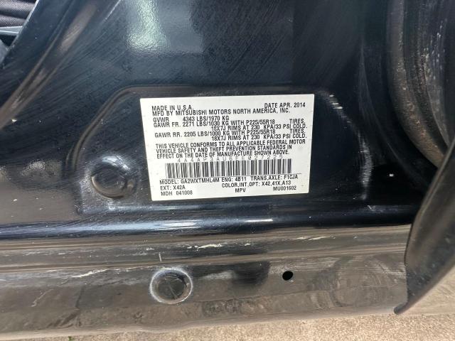 Photo 9 VIN: 4A4AP3AU6EE027225 - MITSUBISHI OUTLANDER 