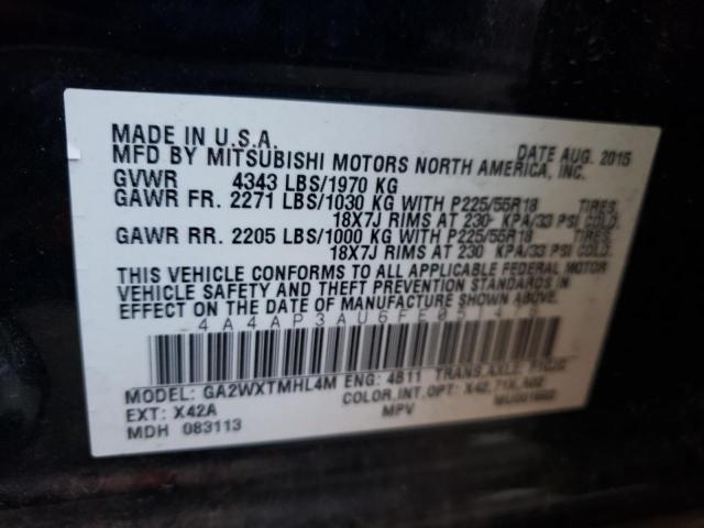 Photo 12 VIN: 4A4AP3AU6FE051476 - MITSUBISHI OUTLANDER 