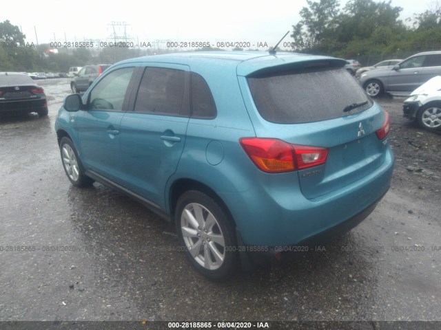 Photo 2 VIN: 4A4AP3AU7EE028786 - MITSUBISHI OUTLANDER-SPORT 