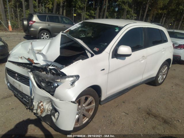 Photo 1 VIN: 4A4AP3AU8EE030059 - MITSUBISHI OUTLANDER SPORT 