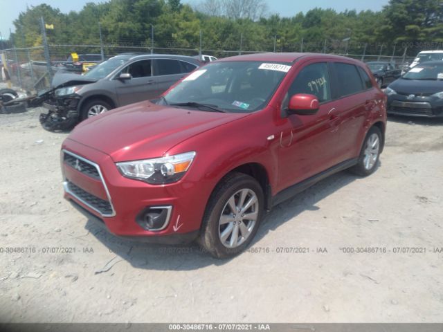 Photo 1 VIN: 4A4AP3AU8FE022223 - MITSUBISHI OUTLANDER SPORT 