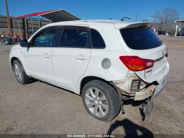 Photo 2 VIN: 4A4AP3AU9EE022889 - MITSUBISHI OUTLANDER SPORT 