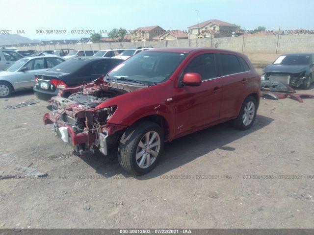 Photo 1 VIN: 4A4AP3AU9EE031186 - MITSUBISHI OUTLANDER SPORT 