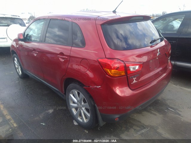 Photo 2 VIN: 4A4AP3AW4FE025749 - MITSUBISHI OUTLANDER SPORT 