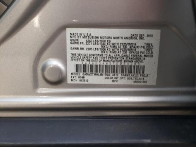 Photo 13 VIN: 4A4AP3AW5FE054385 - MITSUBISHI OUTLANDER 