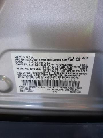 Photo 9 VIN: 4A4AP3AW5FE058405 - MITSUBISHI OUTLANDER 