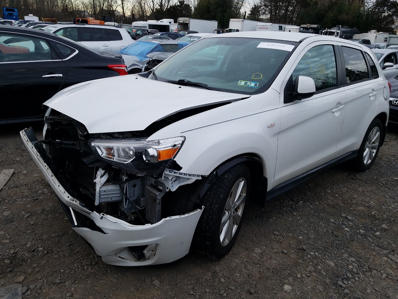 Photo 1 VIN: 4A4AP3AW6FE041578 - MITSUBISHI OUTLANDER-SPORT 