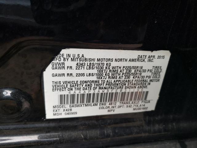 Photo 12 VIN: 4A4AP3AW8FE031196 - MITSUBISHI OUTLANDER 