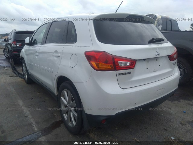 Photo 2 VIN: 4A4AP4AU7FE053081 - MITSUBISHI OUTLANDER SPORT 