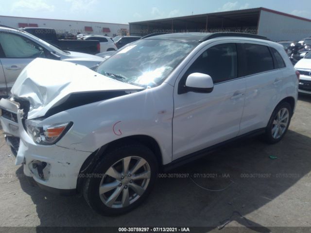 Photo 1 VIN: 4A4AP4AU8EE024218 - MITSUBISHI OUTLANDER SPORT 