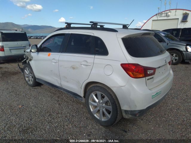 Photo 2 VIN: 4A4AP4AUXEE023703 - MITSUBISHI OUTLANDER SPORT 