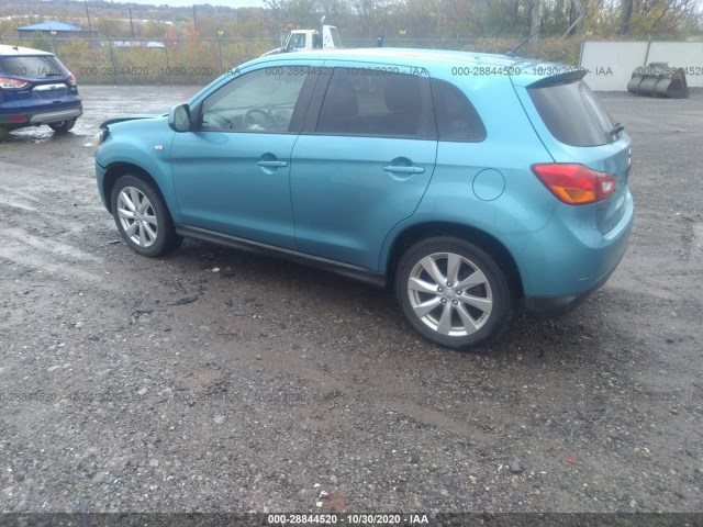 Photo 2 VIN: 4A4AR3AU2EE027619 - MITSUBISHI OUTLANDER SPORT 