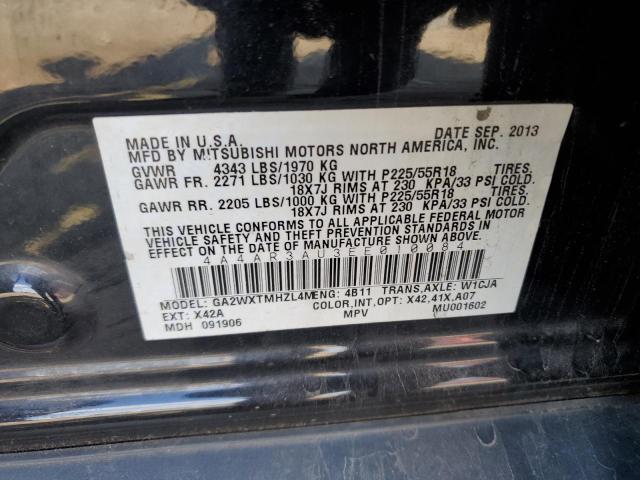 Photo 11 VIN: 4A4AR3AU3EE010084 - MITSUBISHI OUTLANDER 