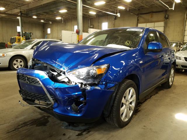 Photo 1 VIN: 4A4AR3AU4FE024030 - MITSUBISHI OUTLANDER SPORT 