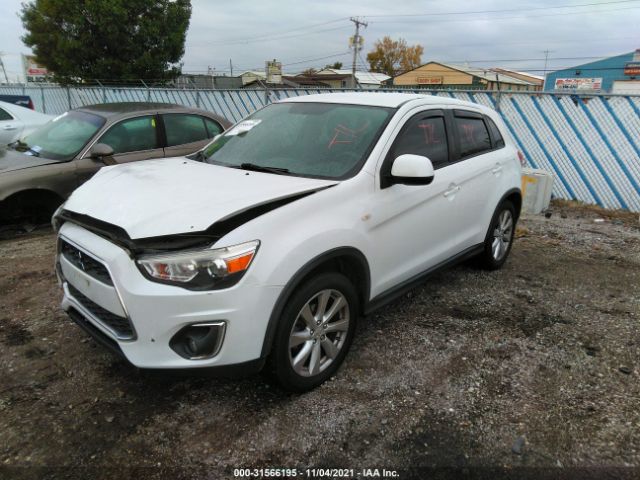 Photo 1 VIN: 4A4AR3AU7FE012552 - MITSUBISHI OUTLANDER SPORT 