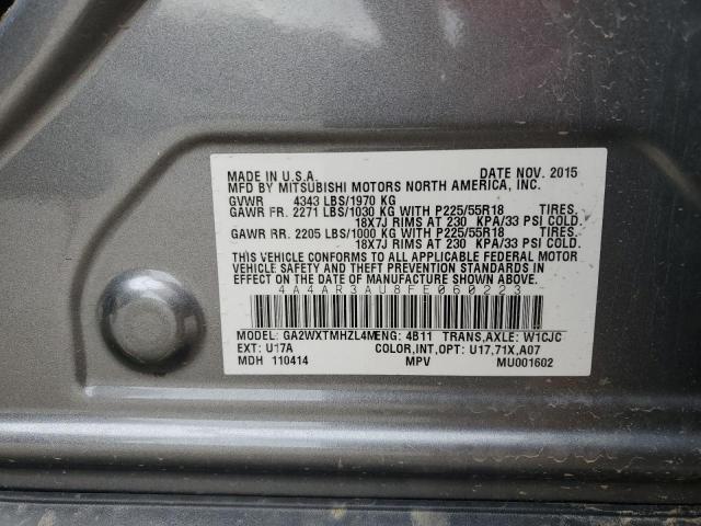 Photo 11 VIN: 4A4AR3AU8FE060223 - MITSUBISHI OUTLANDER 