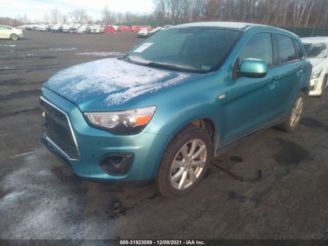 Photo 1 VIN: 4A4AR3AU9EE007870 - MITSUBISHI OUTLANDER SPORT 