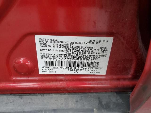 Photo 12 VIN: 4A4AR3AW7FE038666 - MITSUBISHI OUTLANDER 