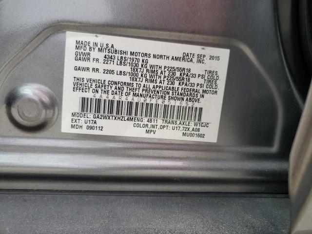 Photo 12 VIN: 4A4AR4AU0FE051652 - MITSUBISHI OUTLANDER 