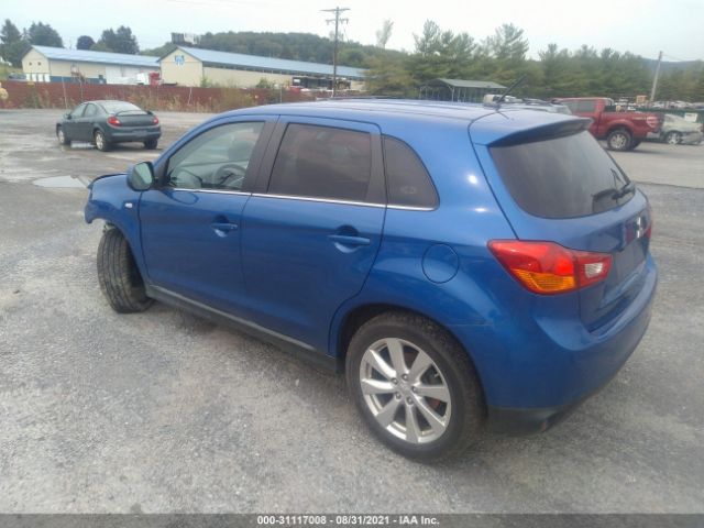 Photo 2 VIN: 4A4AR4AU2FE012304 - MITSUBISHI OUTLANDER SPORT 