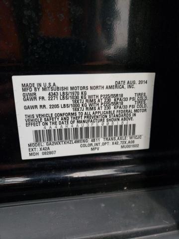 Photo 12 VIN: 4A4AR4AU3FE008181 - MITSUBISHI OUTLANDER 