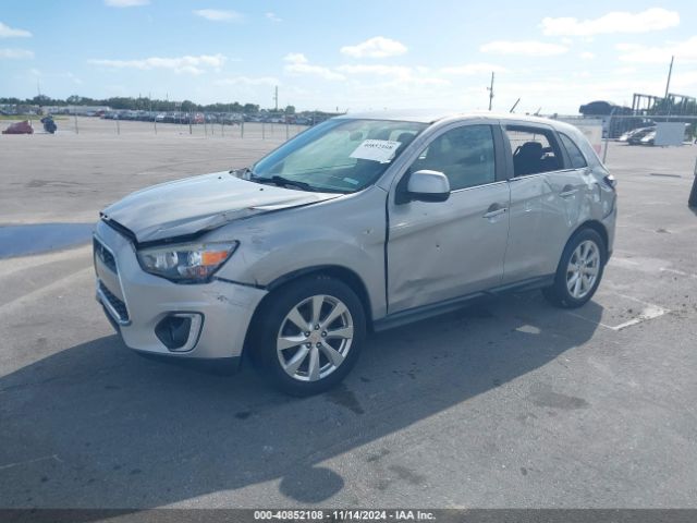 Photo 1 VIN: 4A4AR4AU3FE038779 - MITSUBISHI OUTLANDER SPORT 