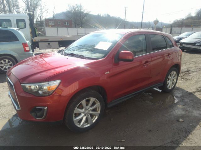 Photo 1 VIN: 4A4AR4AU4EE027059 - MITSUBISHI OUTLANDER SPORT 