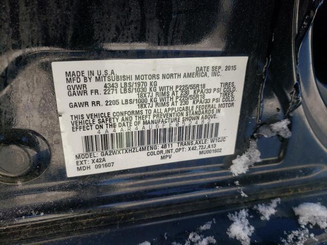 Photo 12 VIN: 4A4AR4AU6FE052482 - MITSUBISHI OUTLANDER 