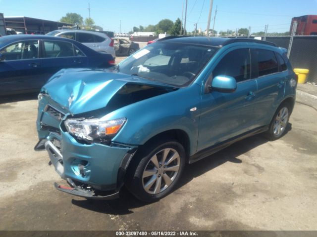 Photo 1 VIN: 4A4AR4AU7DE001618 - MITSUBISHI OUTLANDER SPORT 