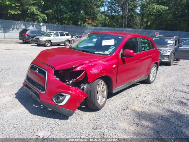 Photo 1 VIN: 4A4AR4AU8FE033383 - MITSUBISHI OUTLANDER SPORT 