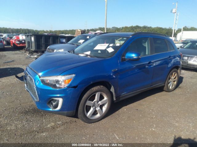 Photo 1 VIN: 4A4AR4AW2FE028343 - MITSUBISHI OUTLANDER SPORT 