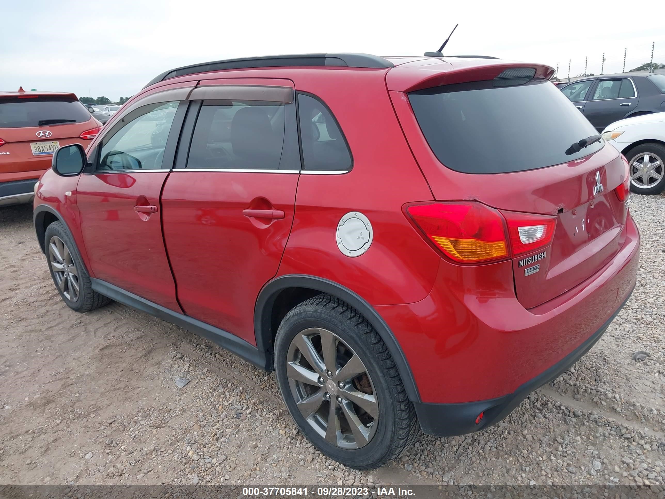 Photo 2 VIN: 4A4AR5AU5DE018374 - MITSUBISHI OUTLANDER SPORT 