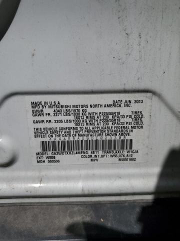 Photo 11 VIN: 4A4AR5AU6DE023308 - MITSUBISHI OUTLANDER 