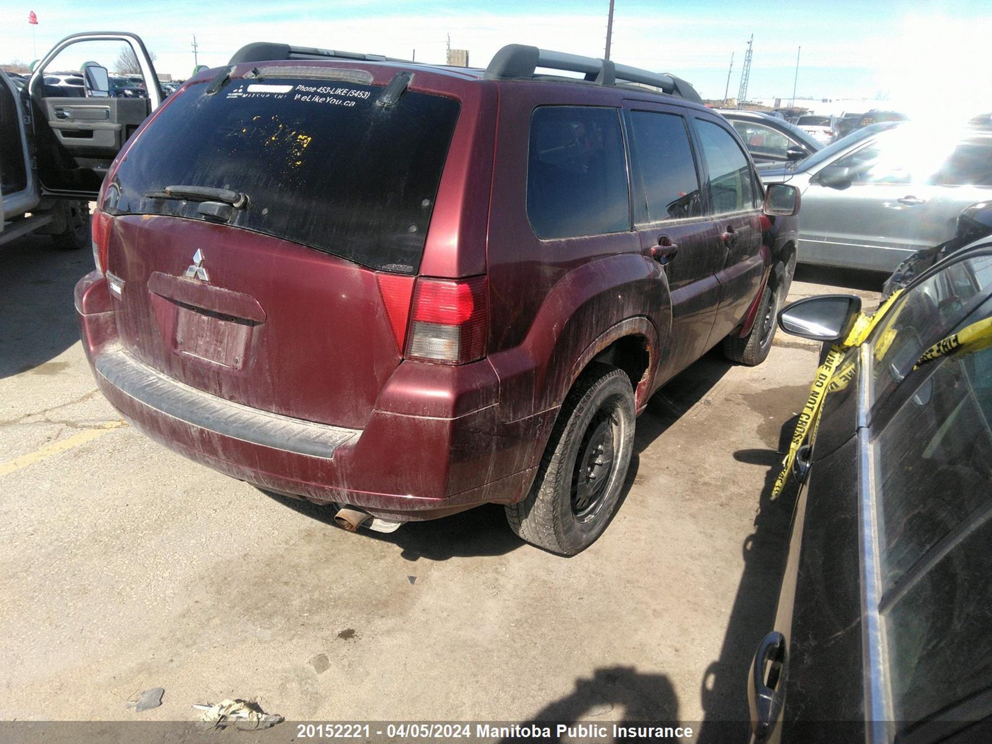 Photo 3 VIN: 4A4MN31S57E603620 - MITSUBISHI ENDEAVOR 