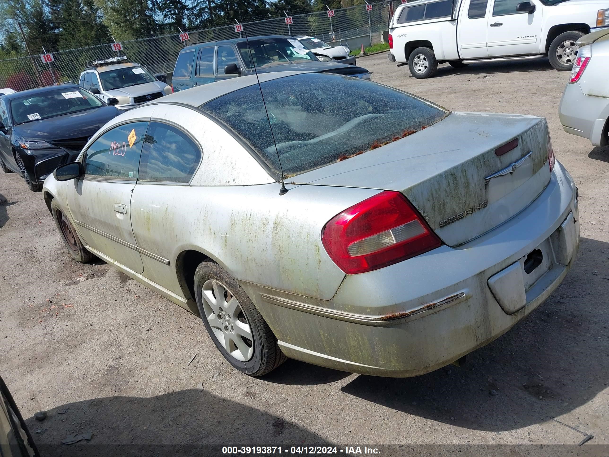 Photo 2 VIN: 4C3AG42G83E136727 - CHRYSLER SEBRING 