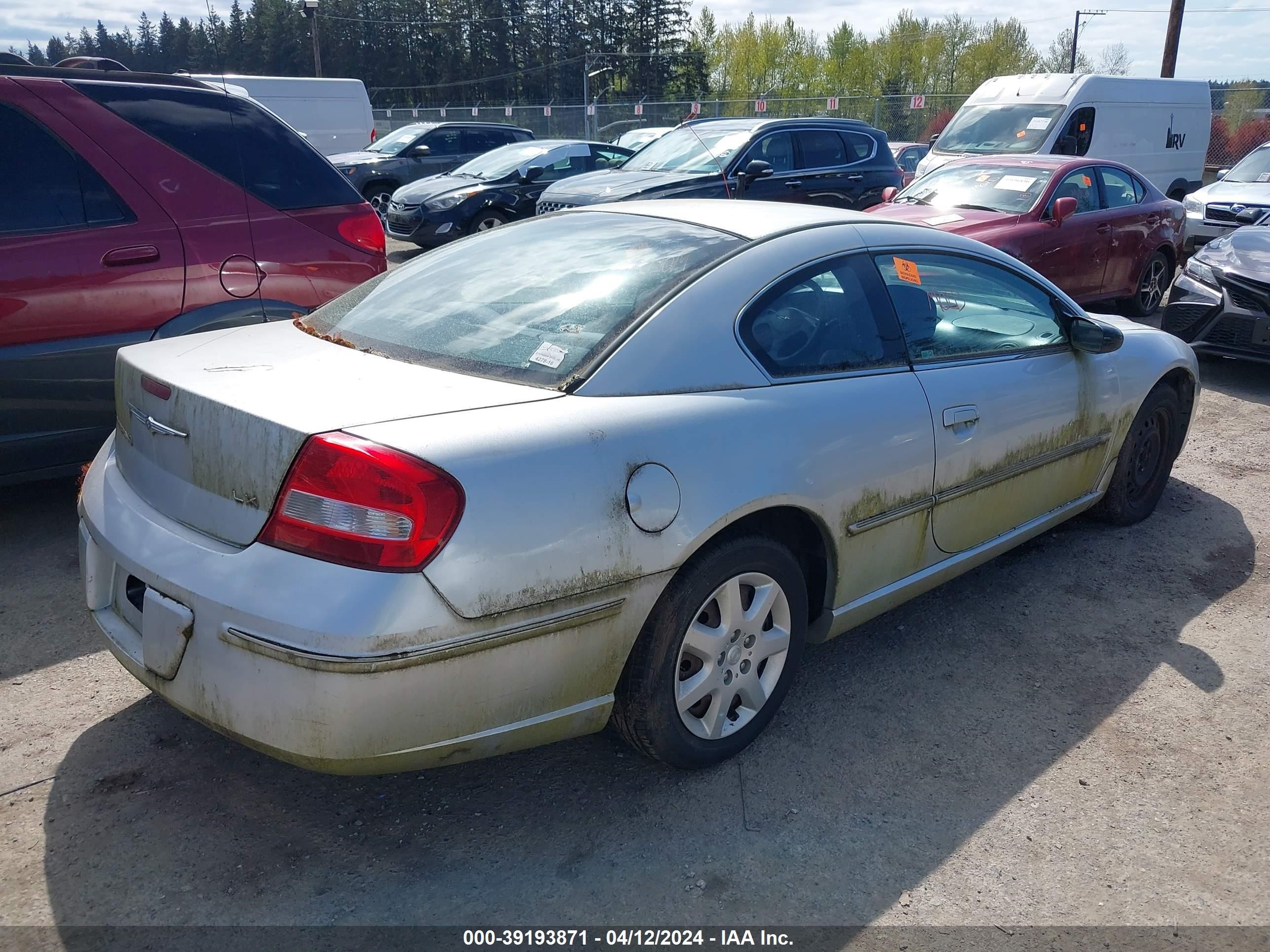 Photo 3 VIN: 4C3AG42G83E136727 - CHRYSLER SEBRING 