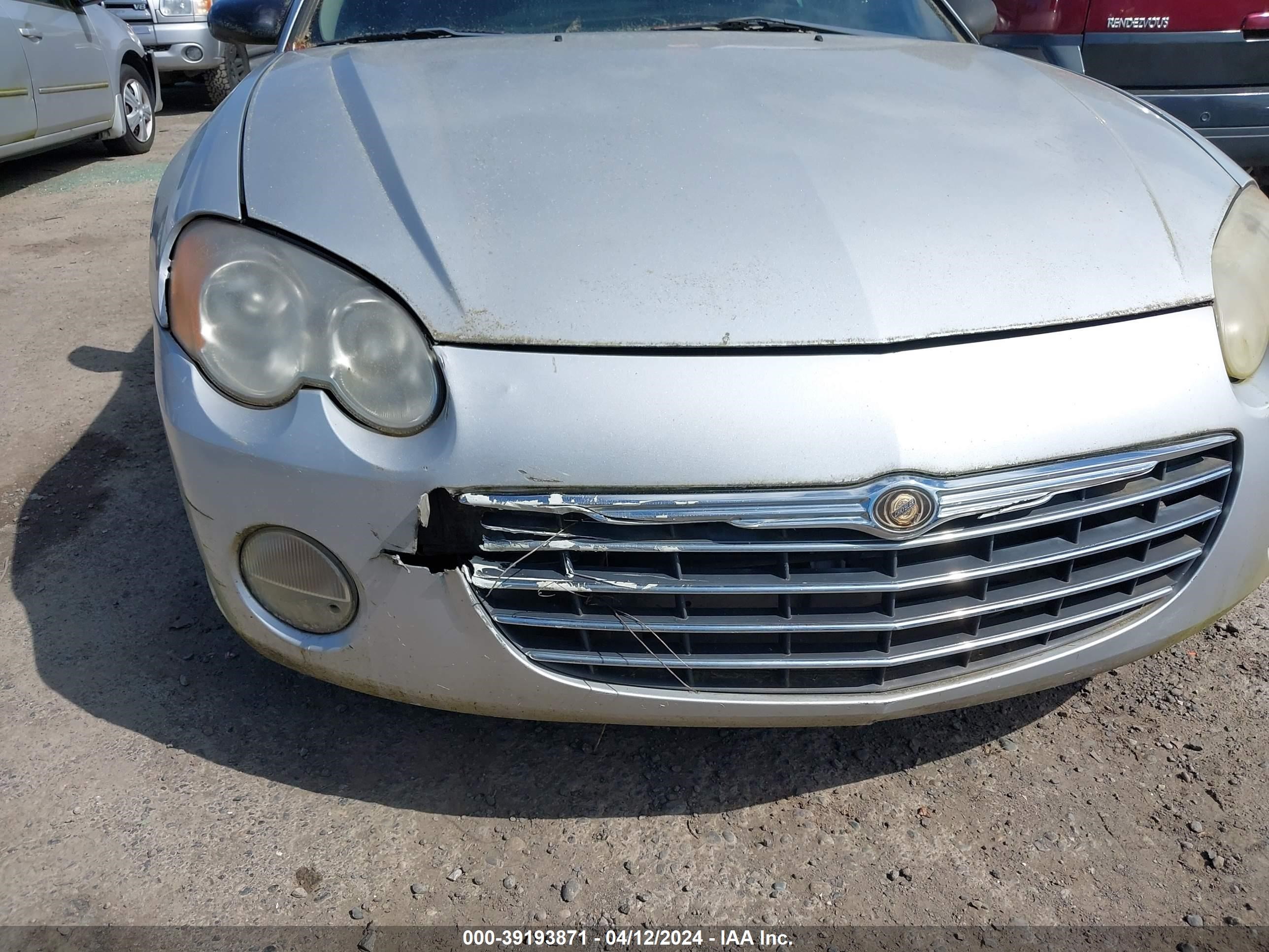 Photo 5 VIN: 4C3AG42G83E136727 - CHRYSLER SEBRING 