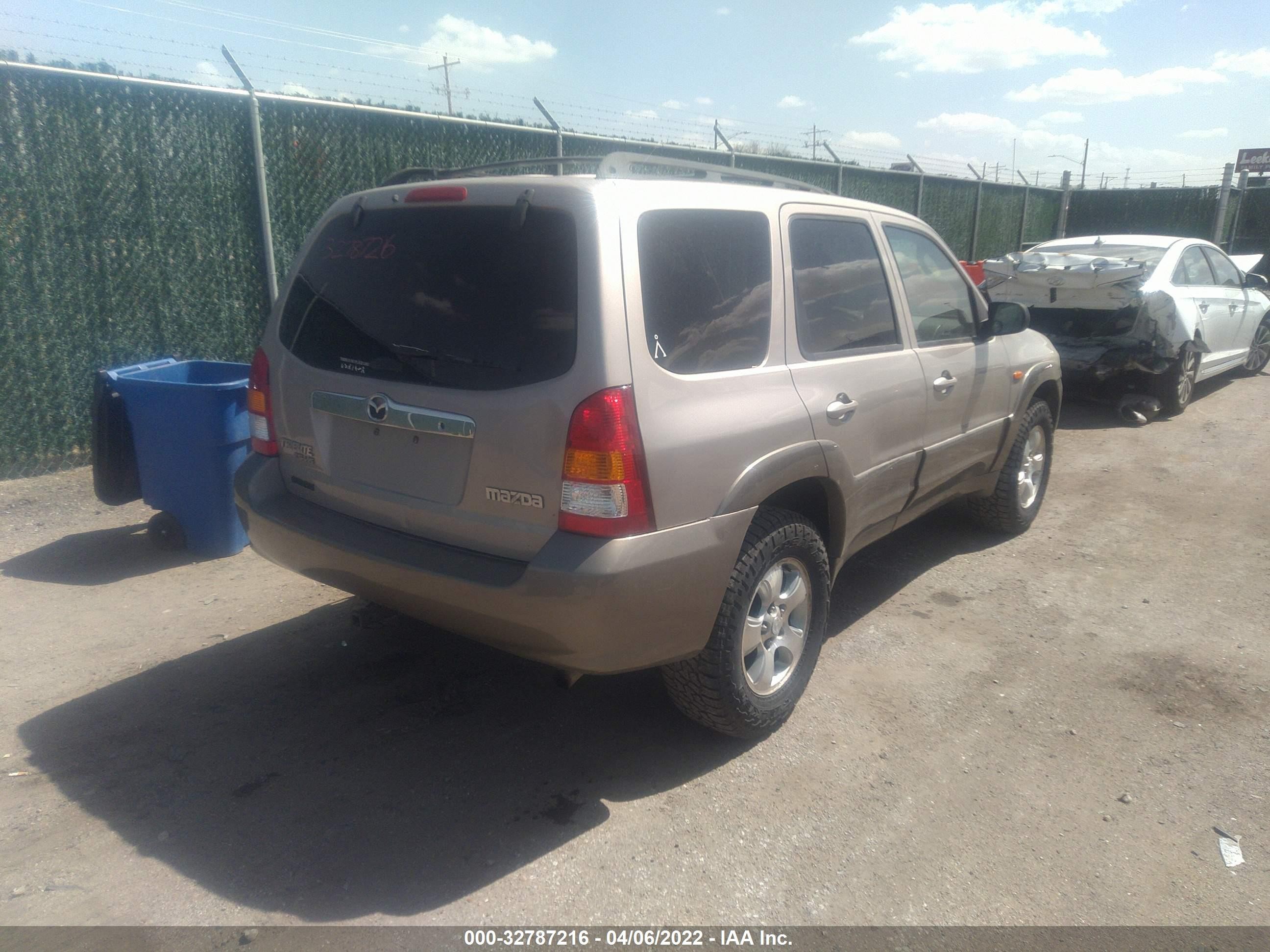 Photo 3 VIN: 4F2CU08192KM50591 - MAZDA TRIBUTE 