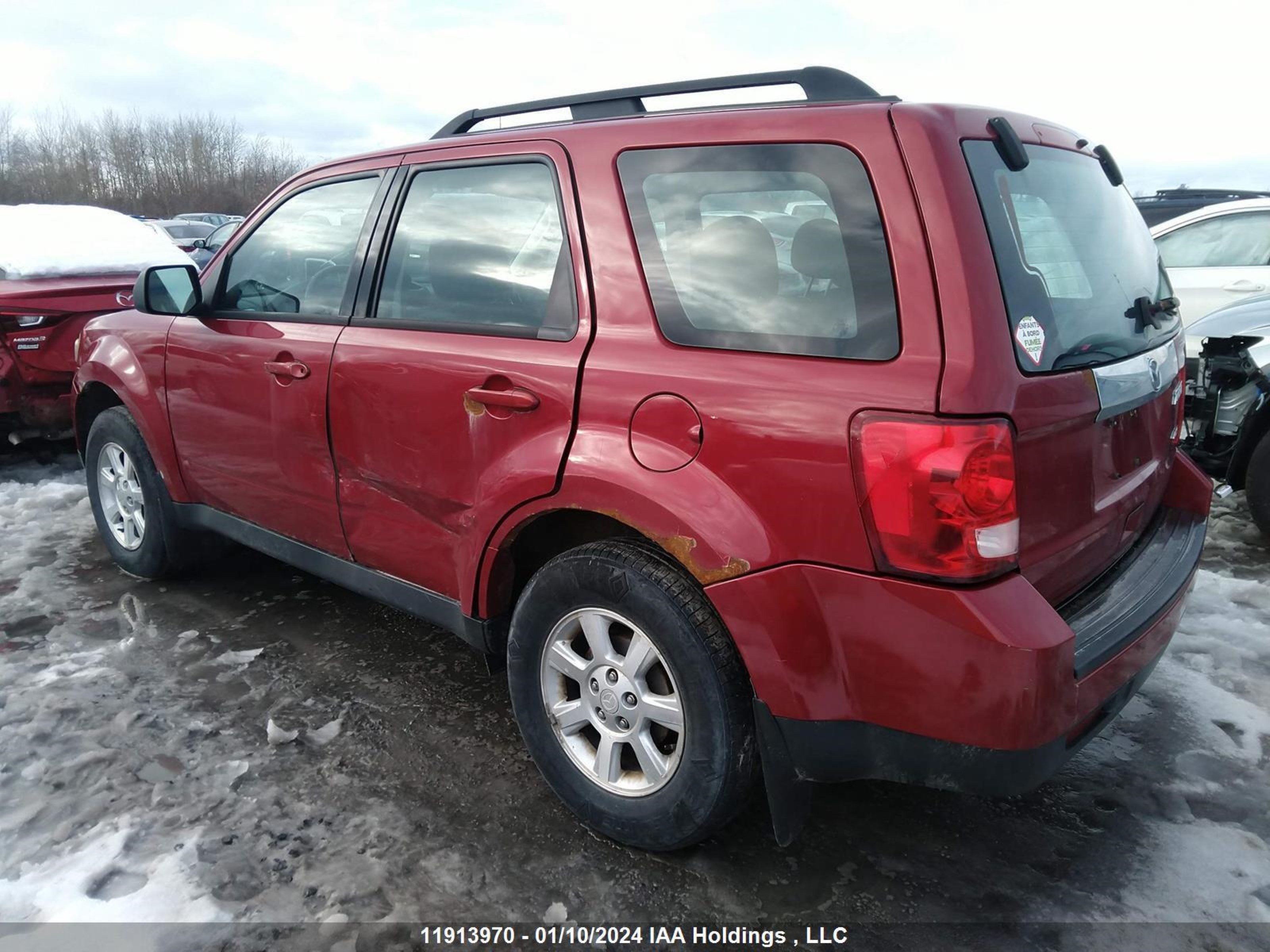 Photo 2 VIN: 4F2CY9C71BKM01812 - MAZDA TRIBUTE 