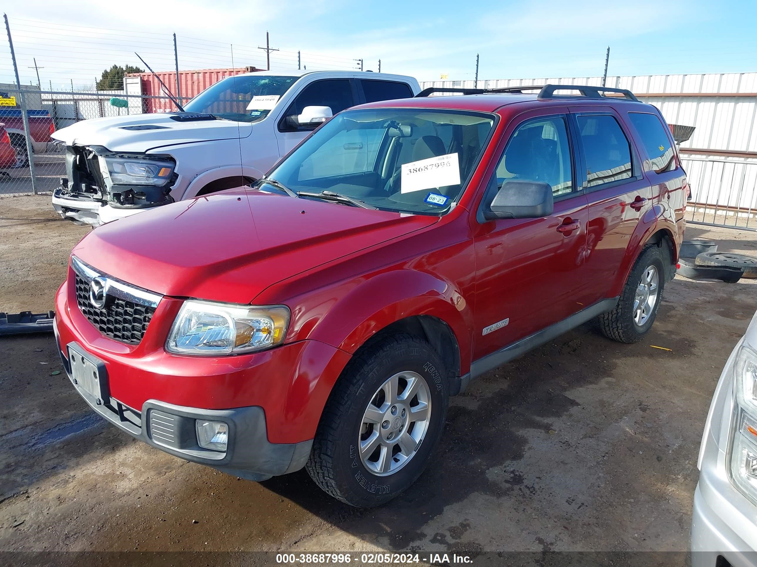 Photo 1 VIN: 4F2CZ02Z58KM10758 - MAZDA TRIBUTE 