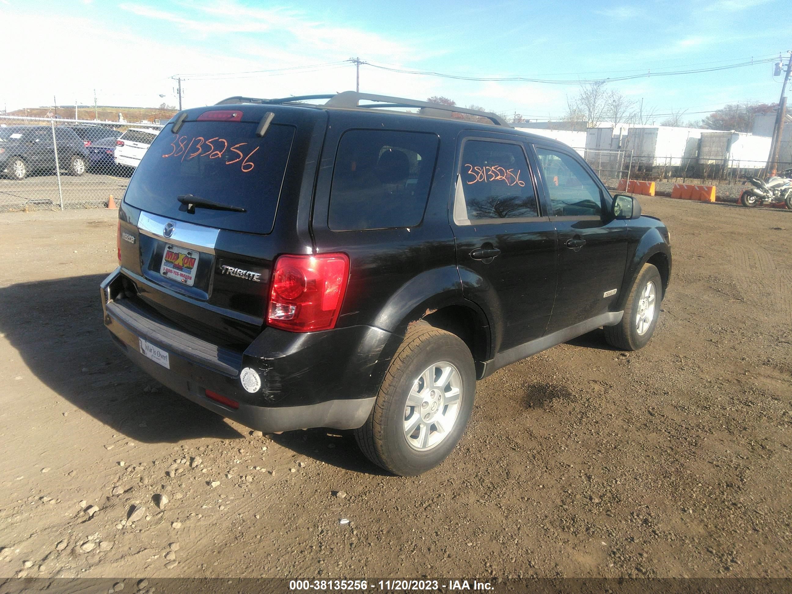 Photo 3 VIN: 4F2CZ02Z58KM16835 - MAZDA TRIBUTE 