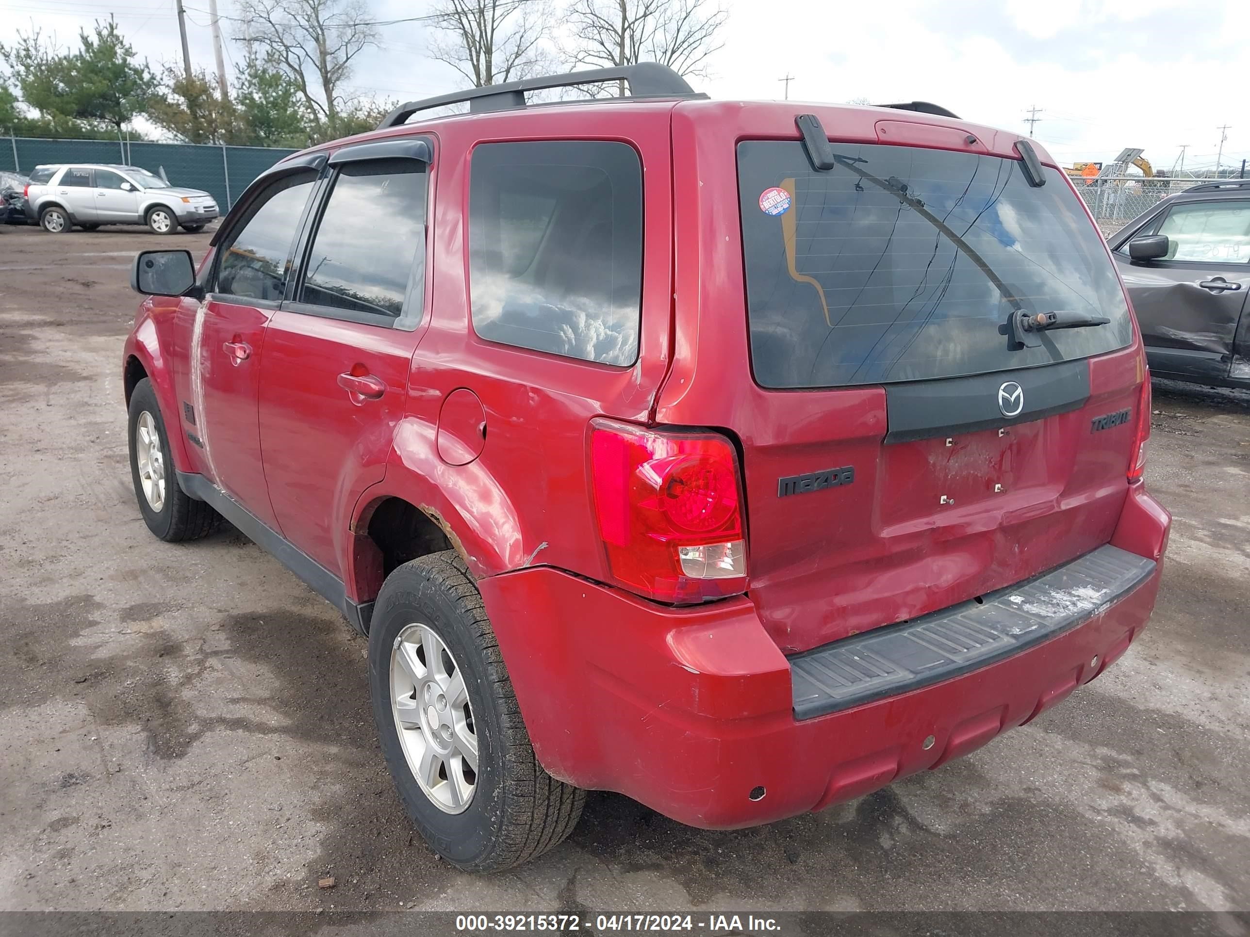 Photo 2 VIN: 4F2CZ02Z58KM17189 - MAZDA TRIBUTE 