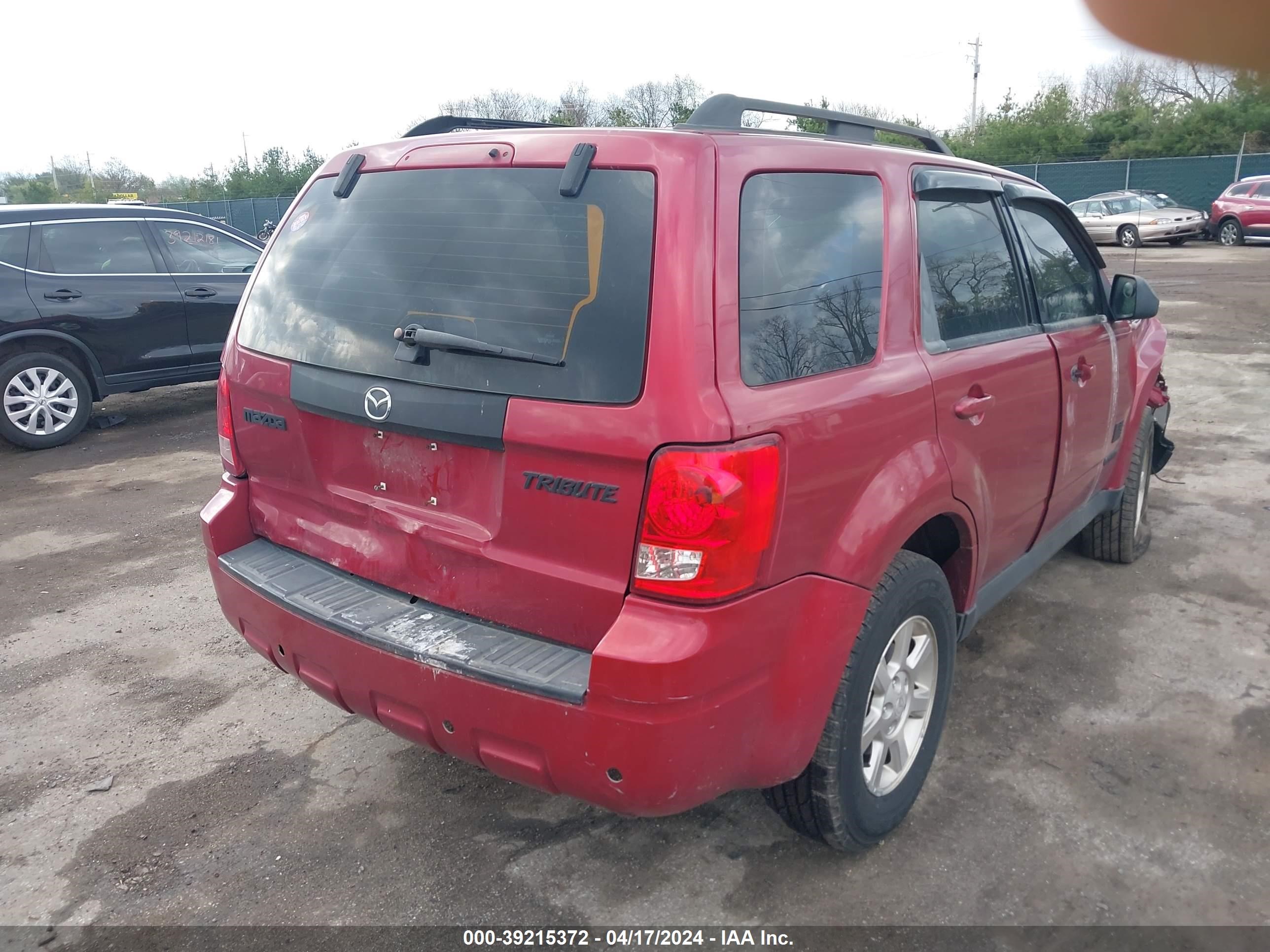 Photo 3 VIN: 4F2CZ02Z58KM17189 - MAZDA TRIBUTE 