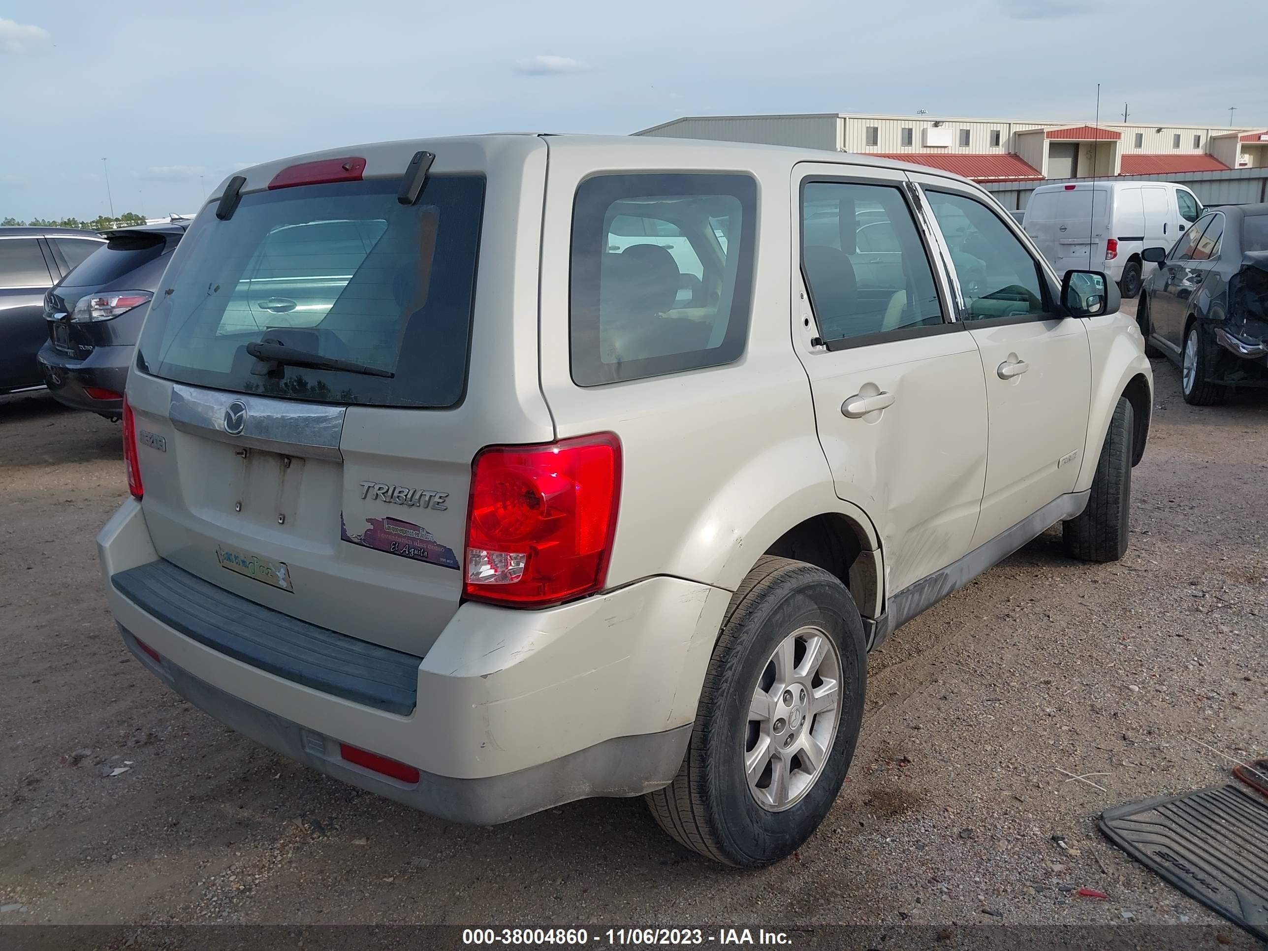 Photo 3 VIN: 4F2CZ02Z78KM05867 - MAZDA TRIBUTE 