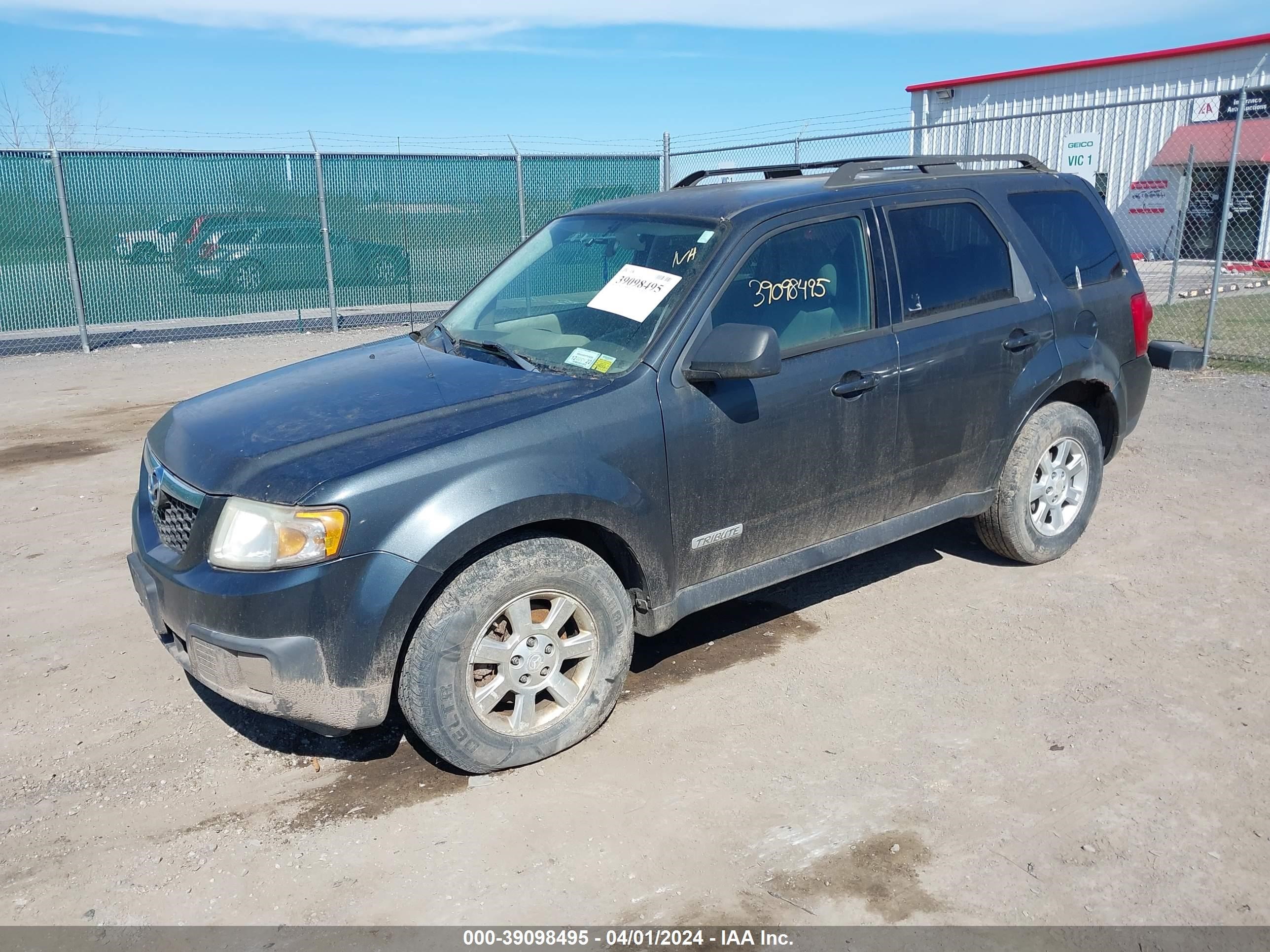 Photo 1 VIN: 4F2CZ92Z78KM12791 - MAZDA TRIBUTE 