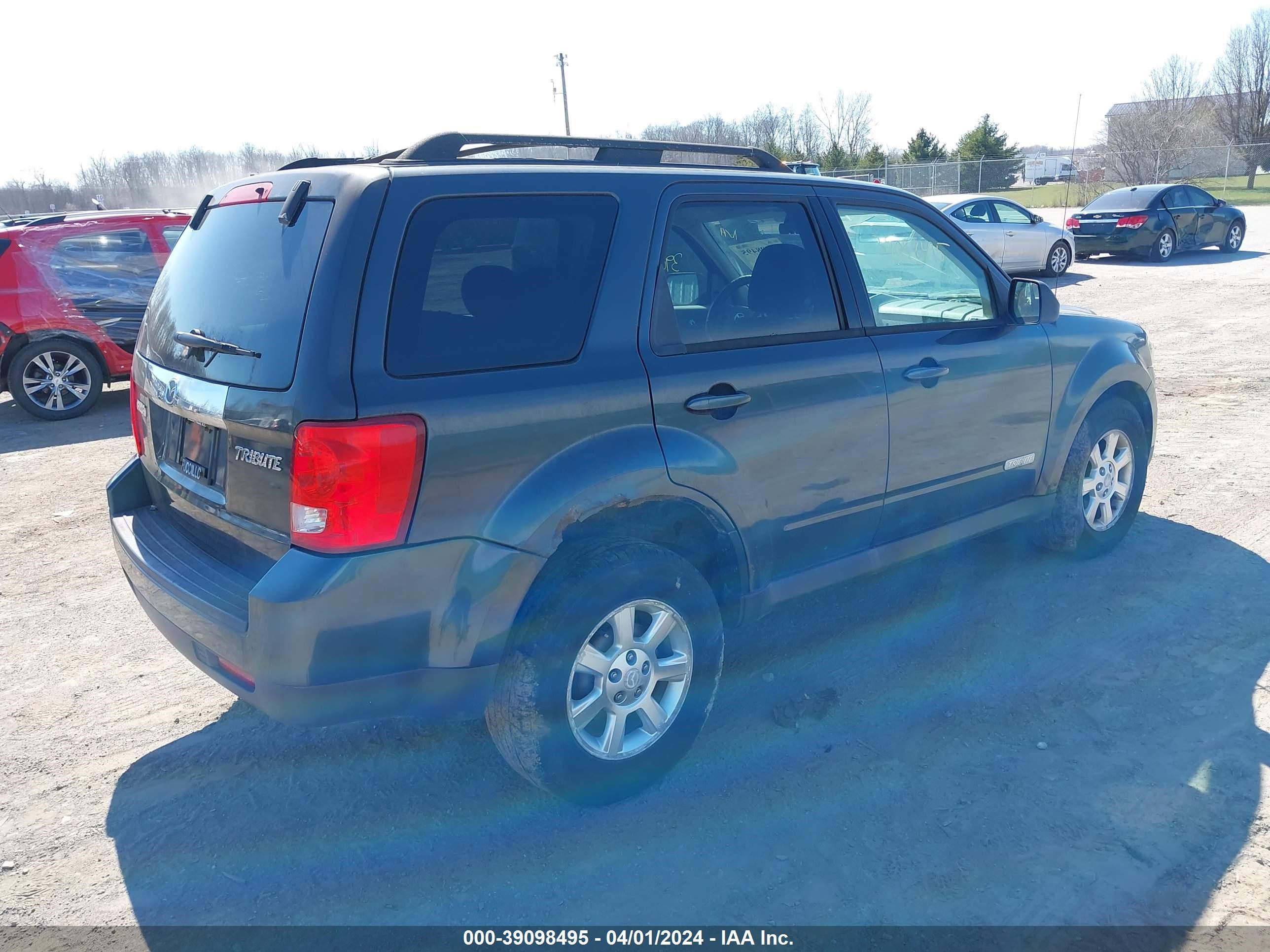 Photo 3 VIN: 4F2CZ92Z78KM12791 - MAZDA TRIBUTE 