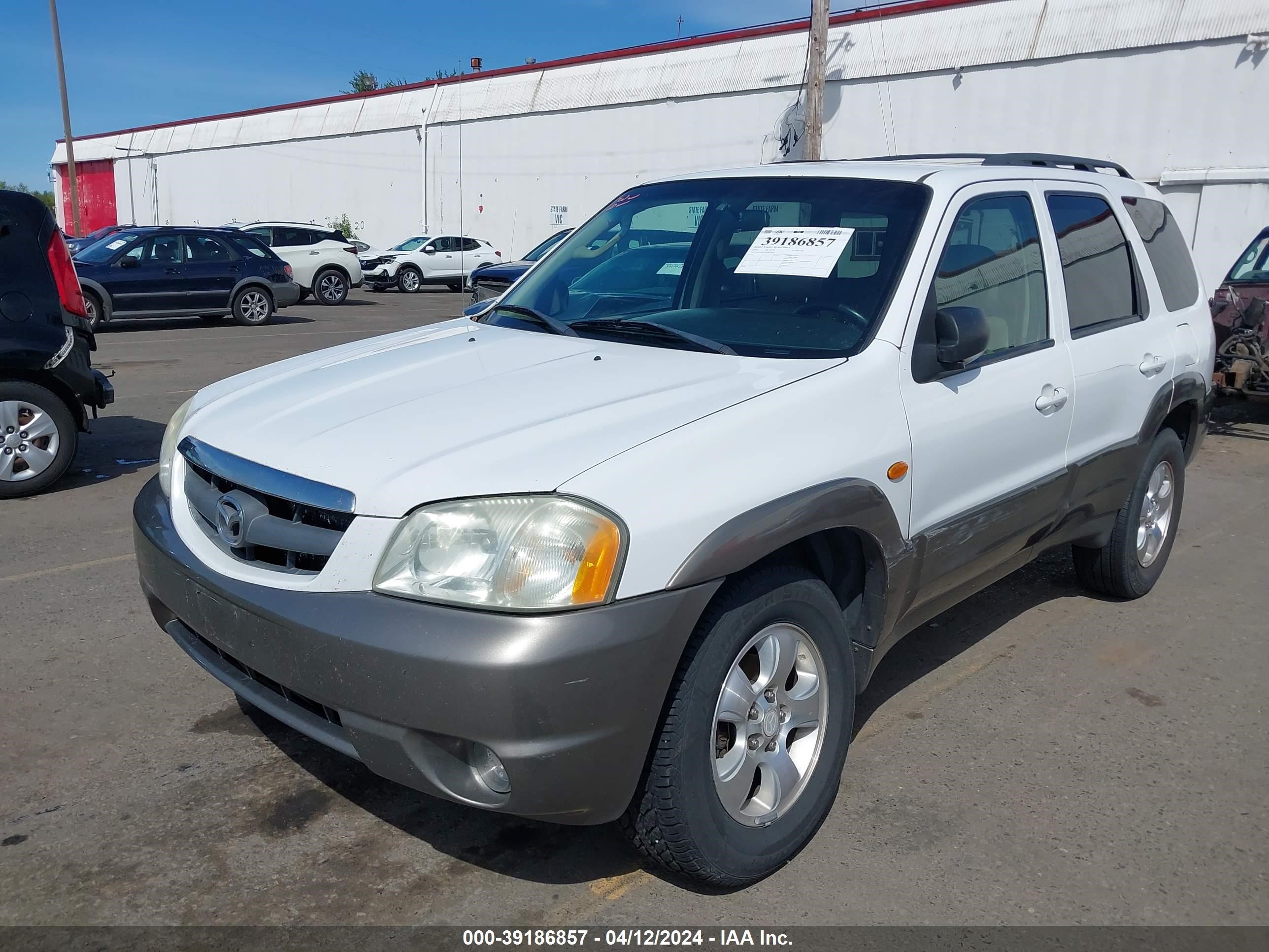 Photo 1 VIN: 4F2CZ96183KM52844 - MAZDA TRIBUTE 