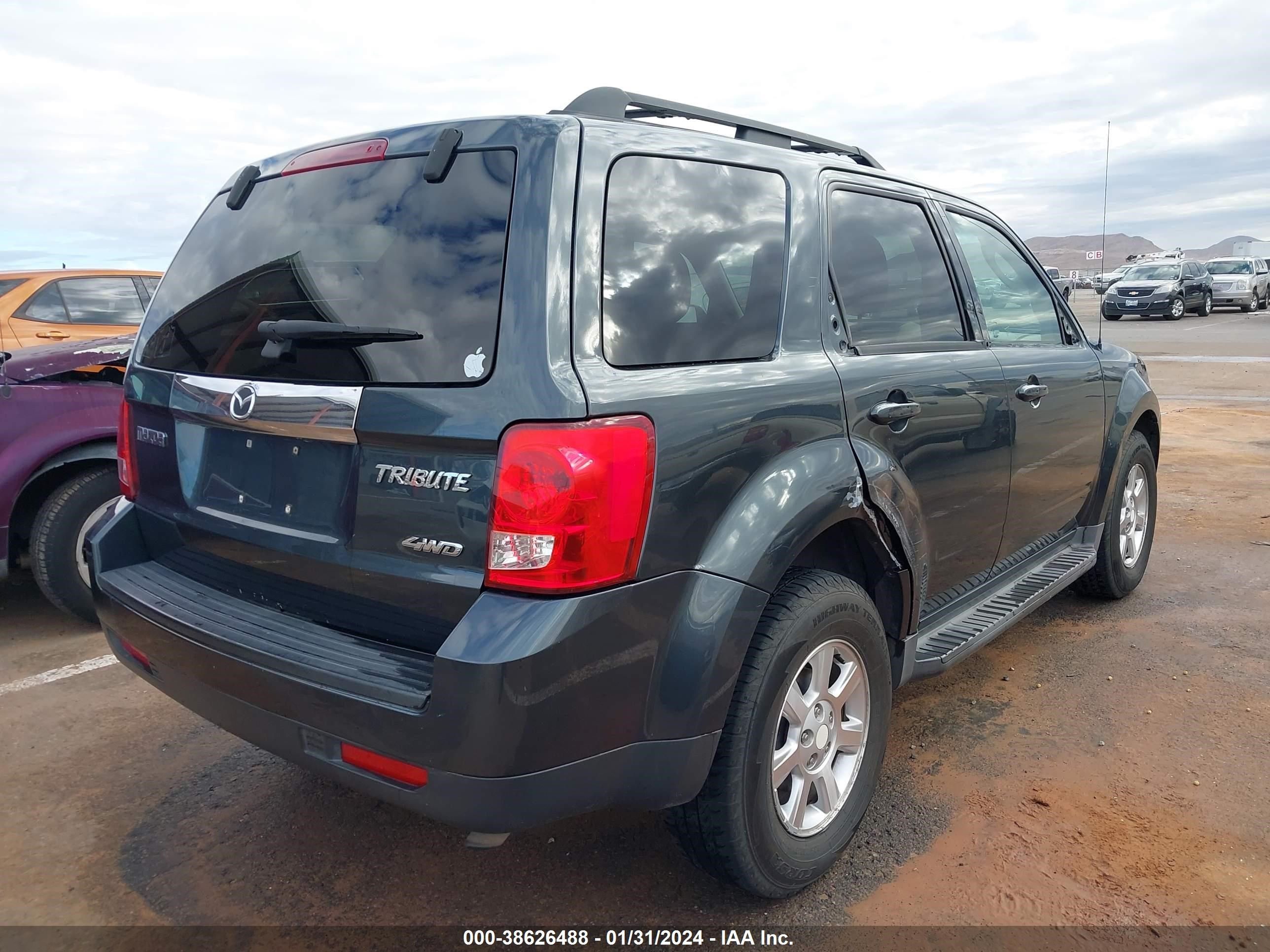 Photo 3 VIN: 4F2CZ96G19KM00176 - MAZDA TRIBUTE 